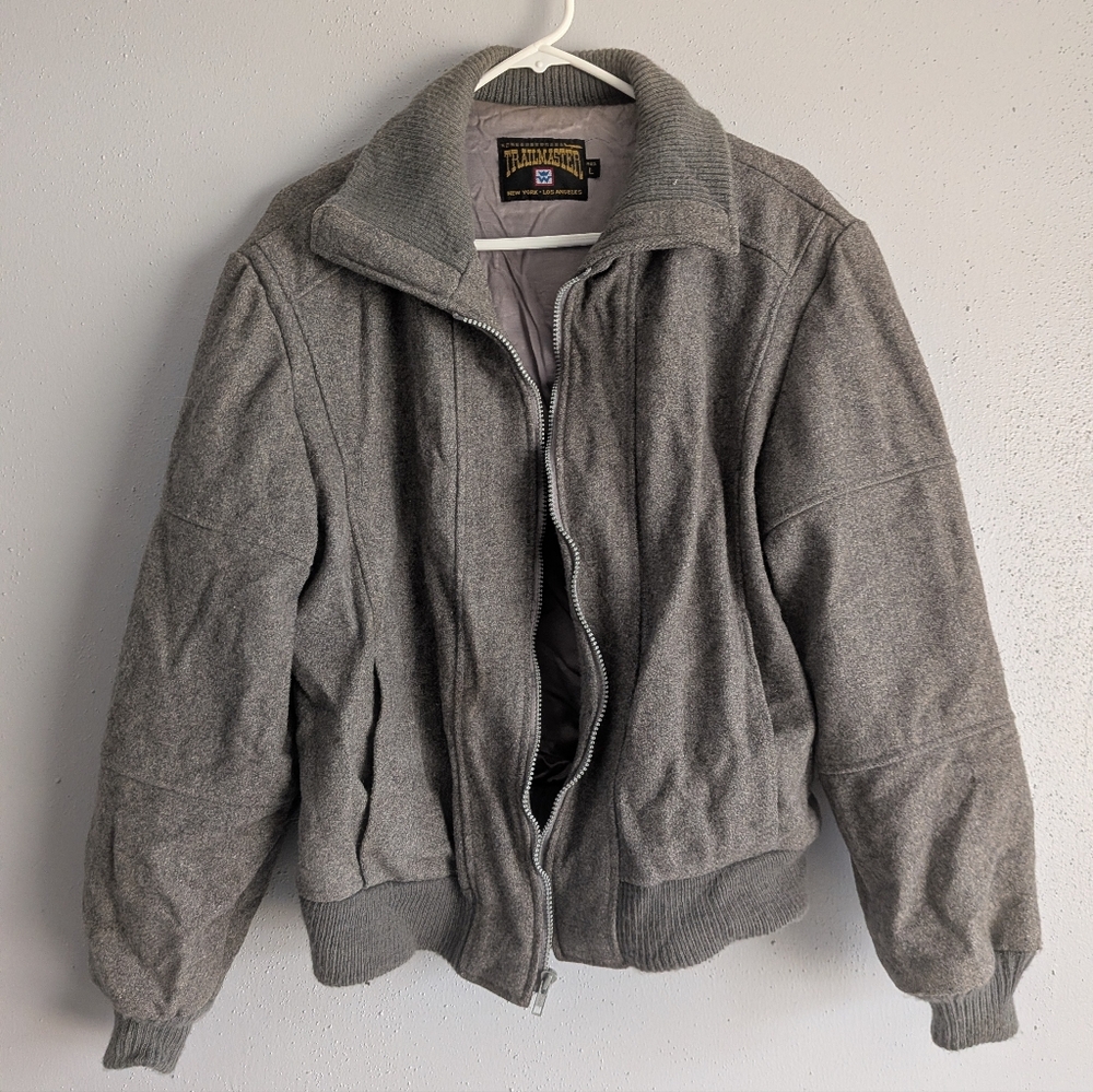 Vintage Trailmaster Wool Bomber Work Jacket